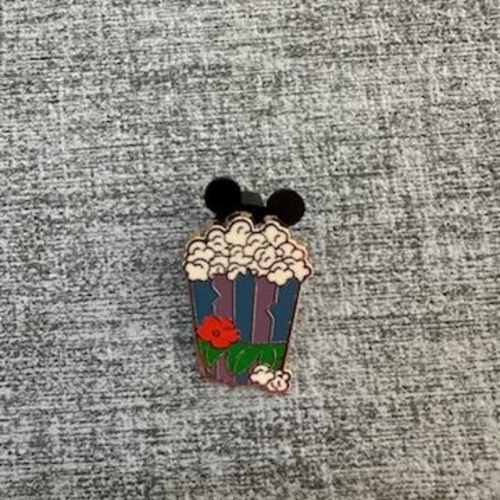 Kids Popcorn Stitch Pin with Black Ears